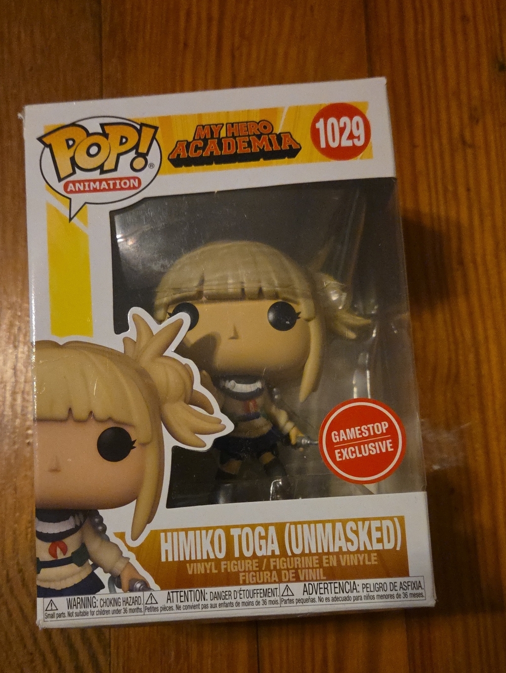 D4vdFunko Pop! My Hero Academia Himiko Toga - Blonde, Black, Game Stop Exclusive